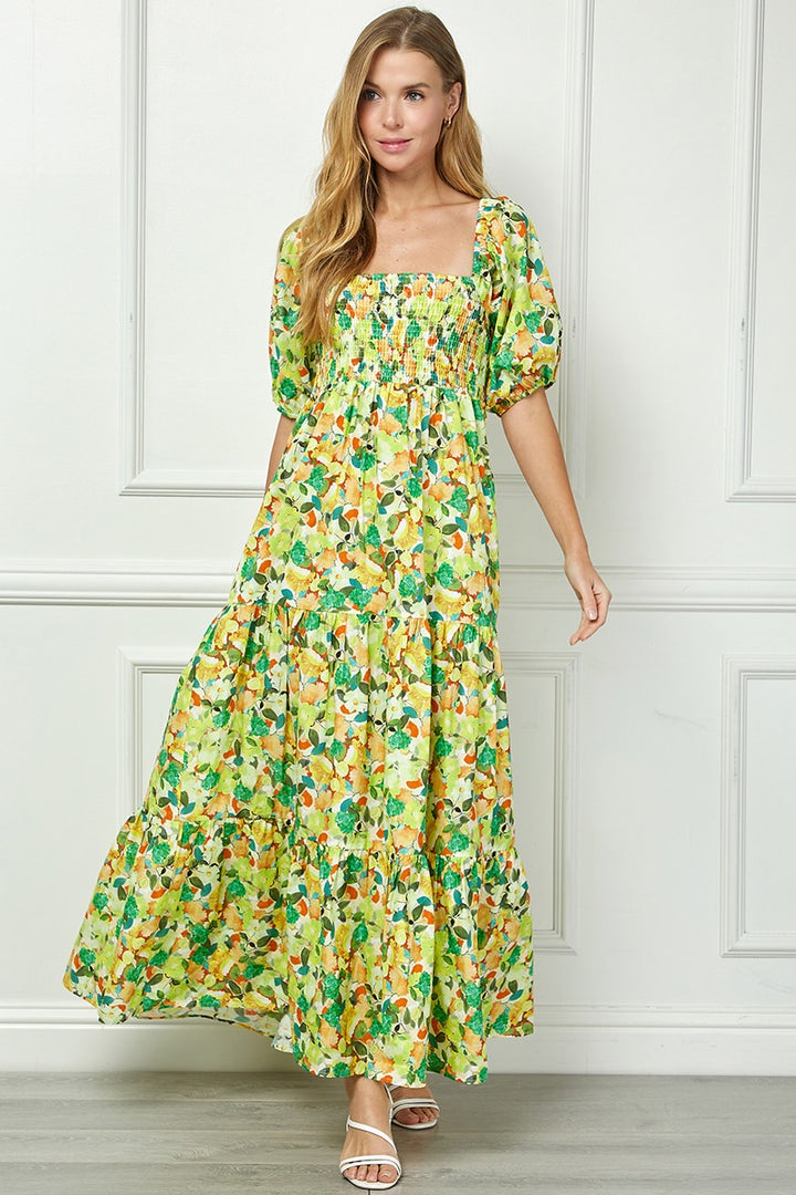 The Citrus Bloom Dress