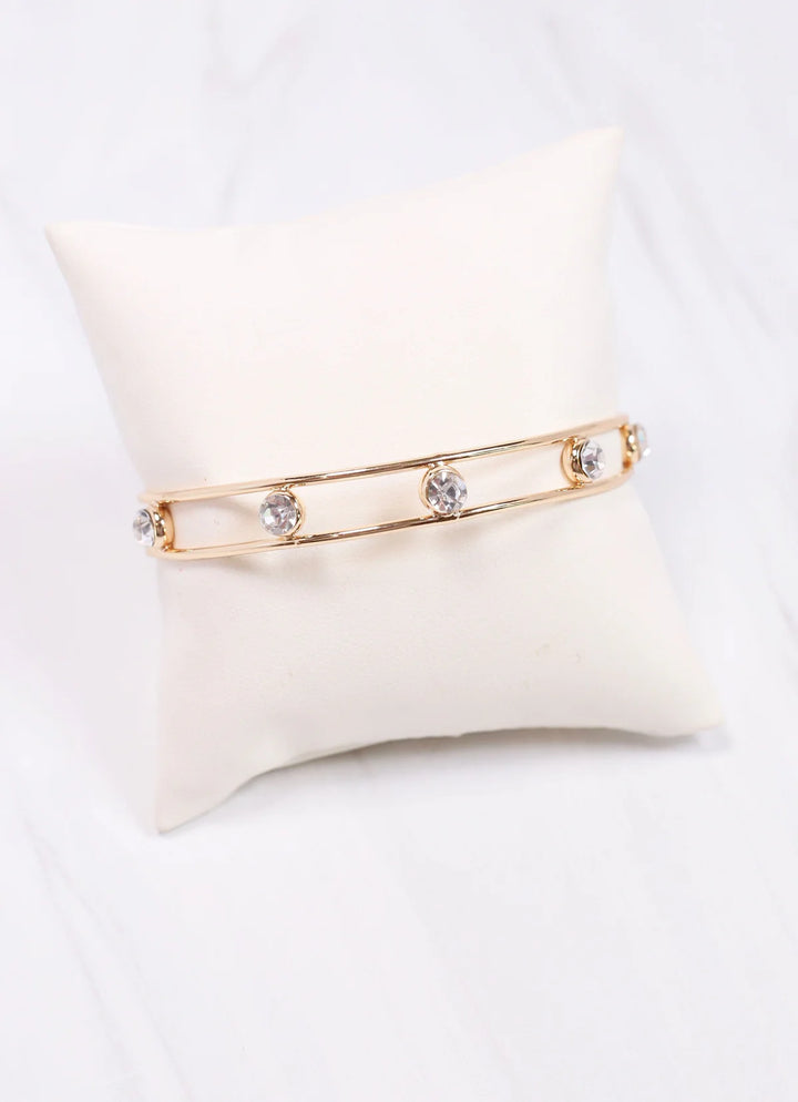 Knighton CZ Cuff Bracelet