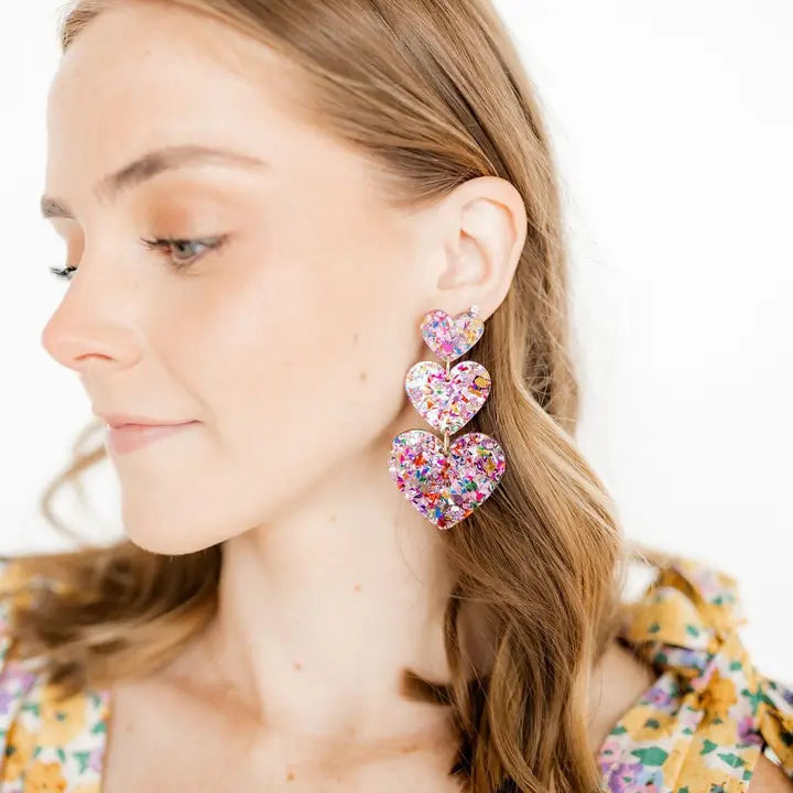 The Penny Confetti Earrings