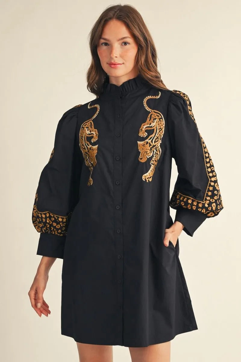 The Charlotte Embroidered Dress