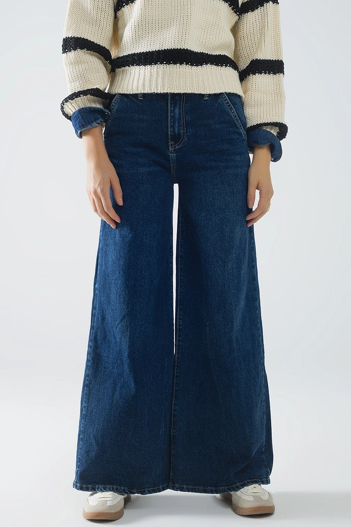 Super Wide Leg Denim