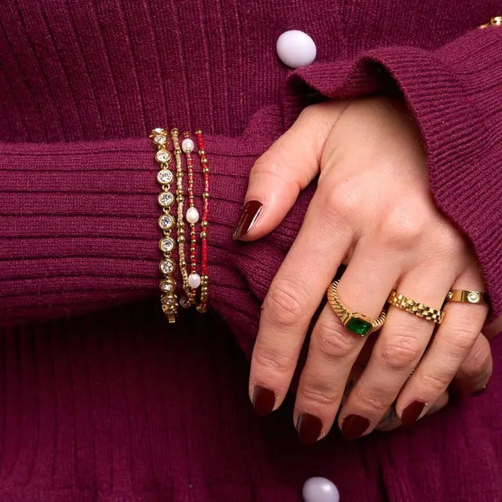 The Evie Circle Diamond Bracelet