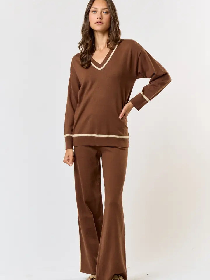 The Mocha Sweater Set