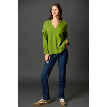 The Knit Moss Sweater