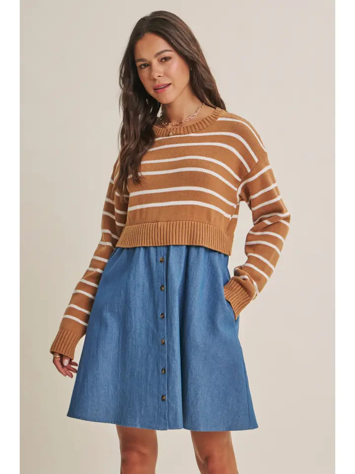 The Classic Prep Sweater Dress