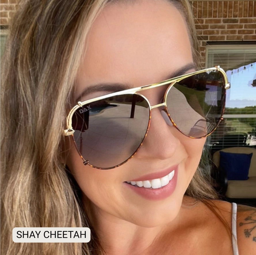 Dax Eyewear Shay Cheetah