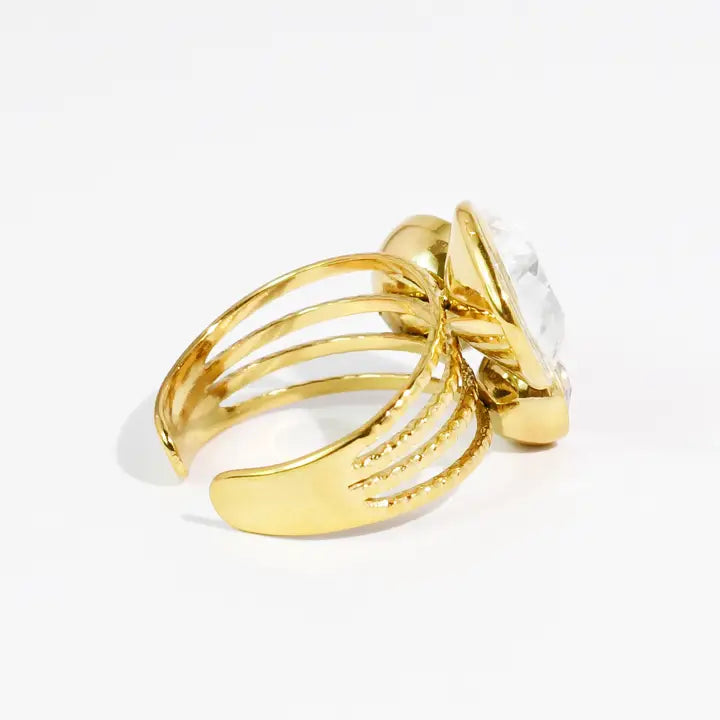 Crystal Pop Crystal Ring Waterproof