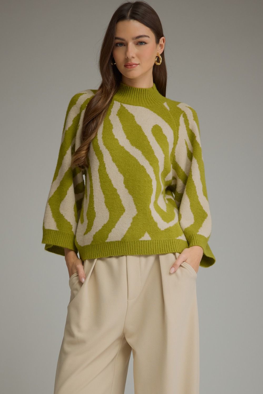 The Wild Side Knit Sweater front view