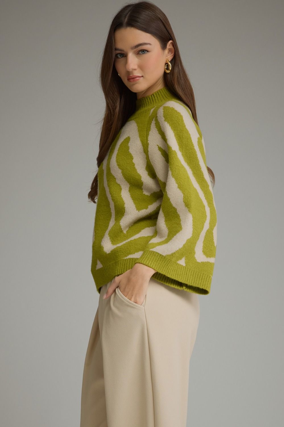 The Wild Side Knit Sweater side view