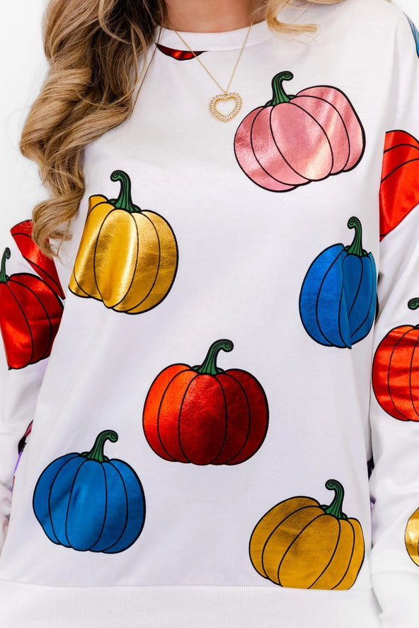 Festive Pumpkin Sweatshirt
