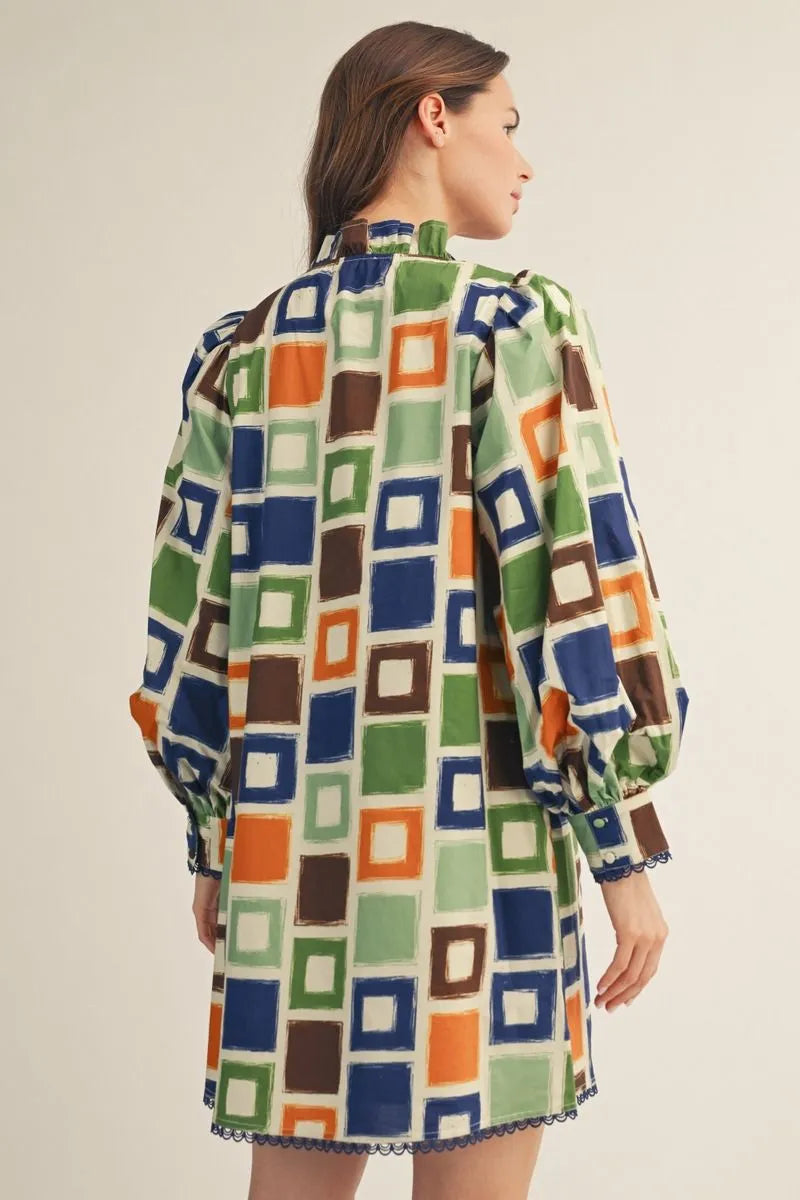 The Cora Blue dress