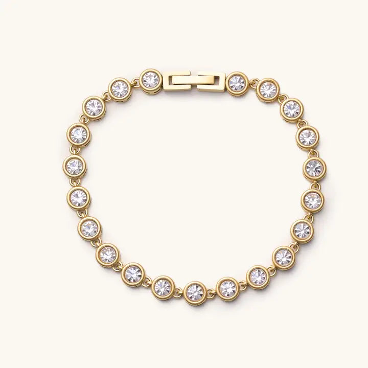 The Evie Circle Diamond Bracelet