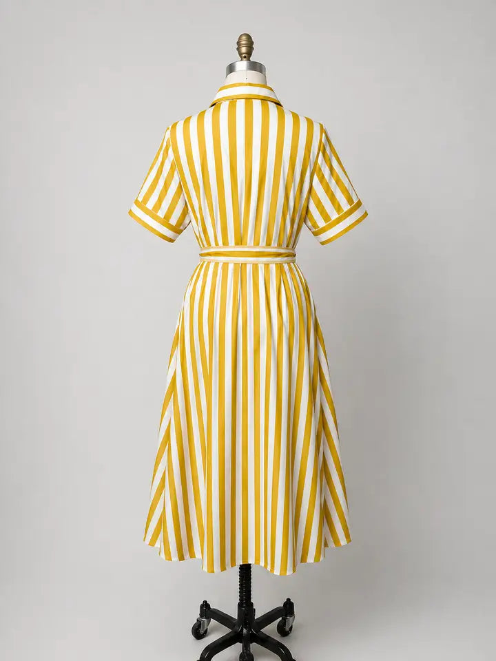 The Elodie Classic Shirt Dress