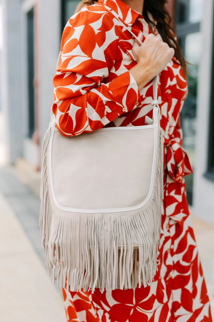 Sawyer Leather Bag w/Fringe