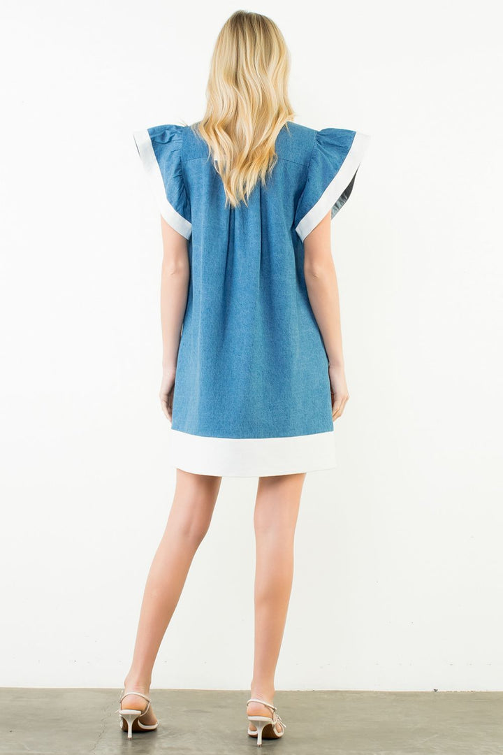 THML Delsi Denim Dress