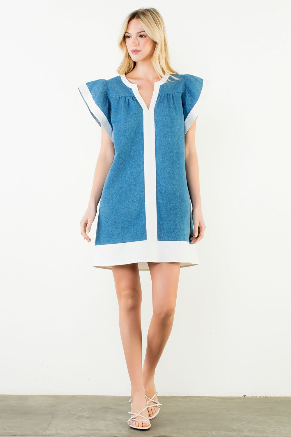 THML Delsi Denim Dress