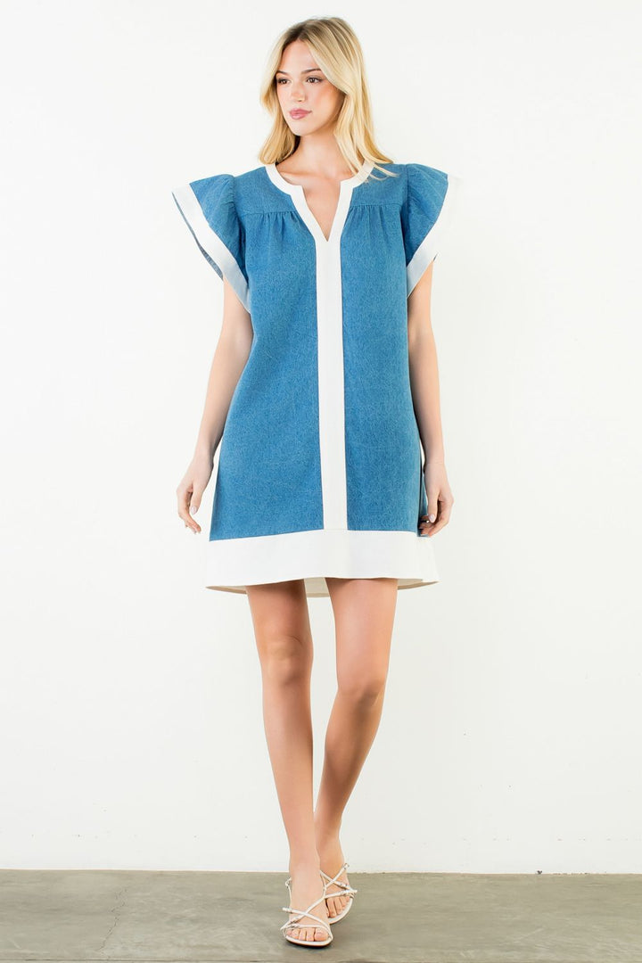 THML Delsi Denim Dress