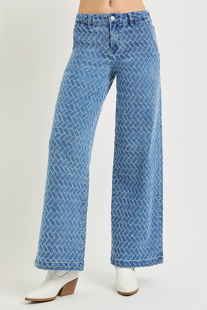 Risen The Textured Statement Jeans
