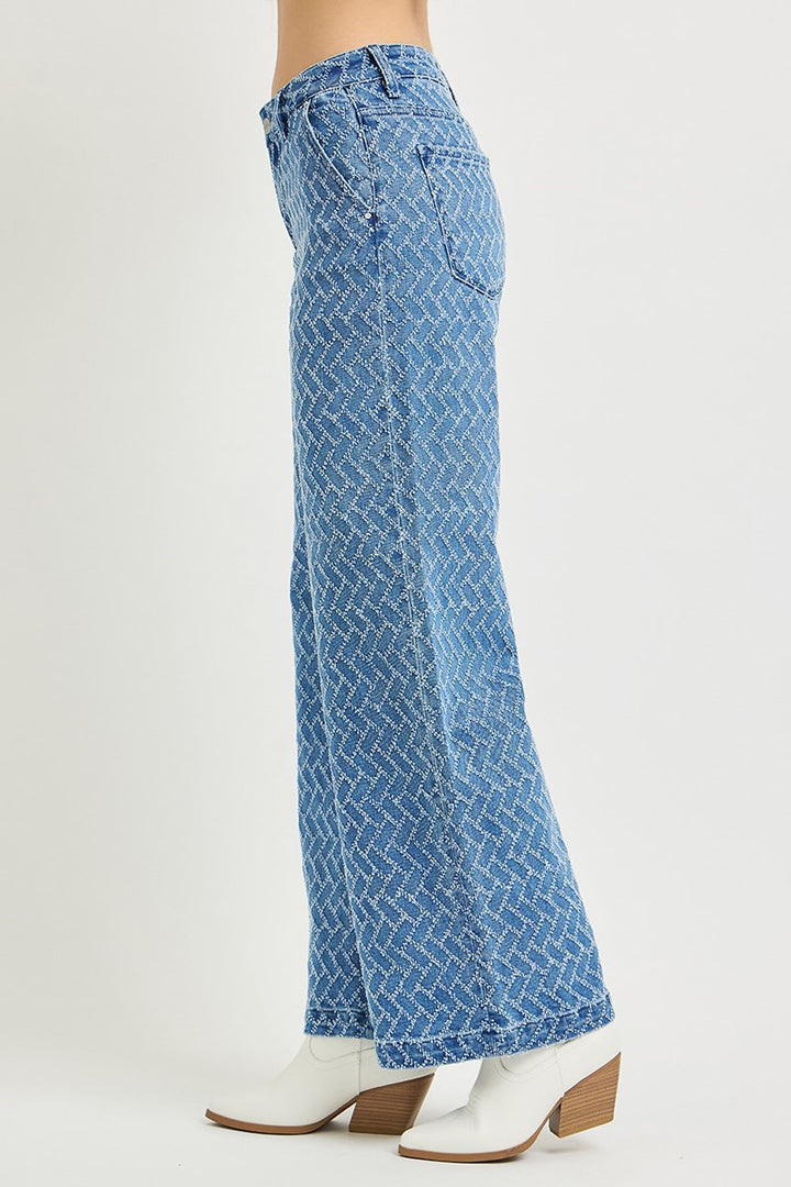 Risen The Textured Statement Jeans