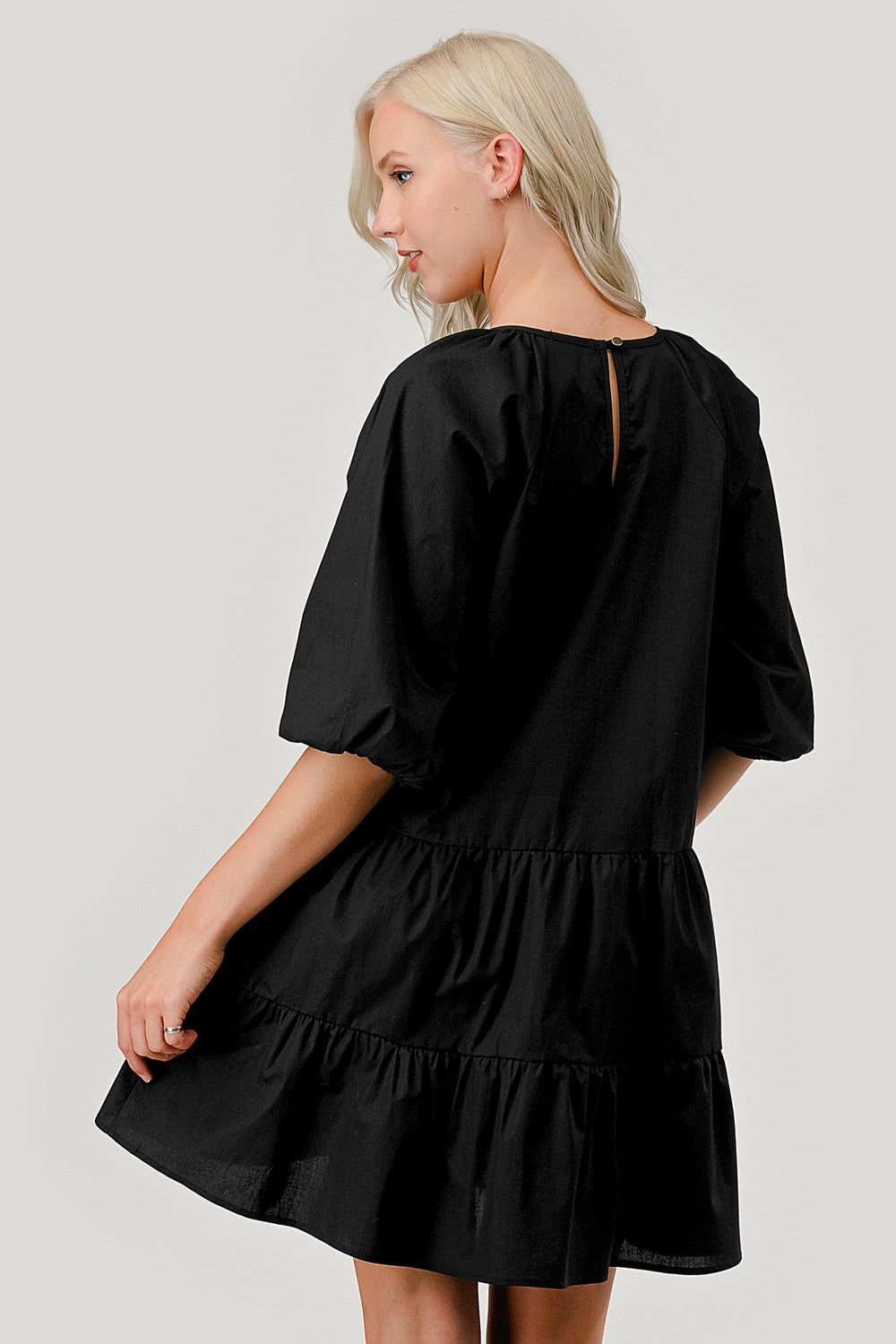 The Bow Detail Poplin Dress