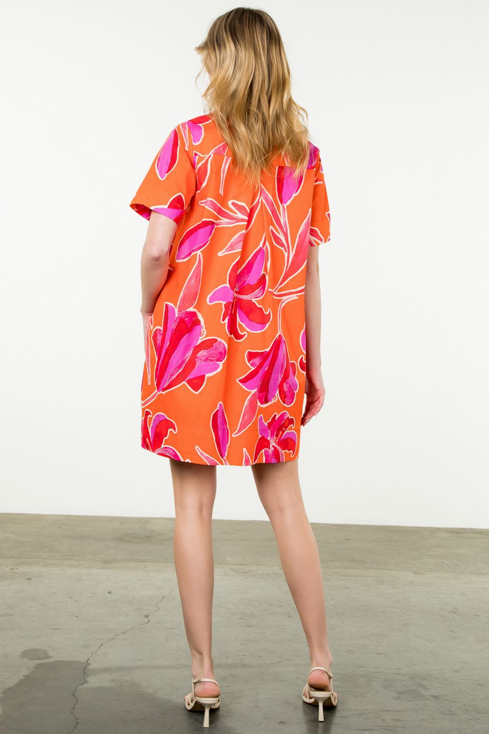 THML Flower Print Dress