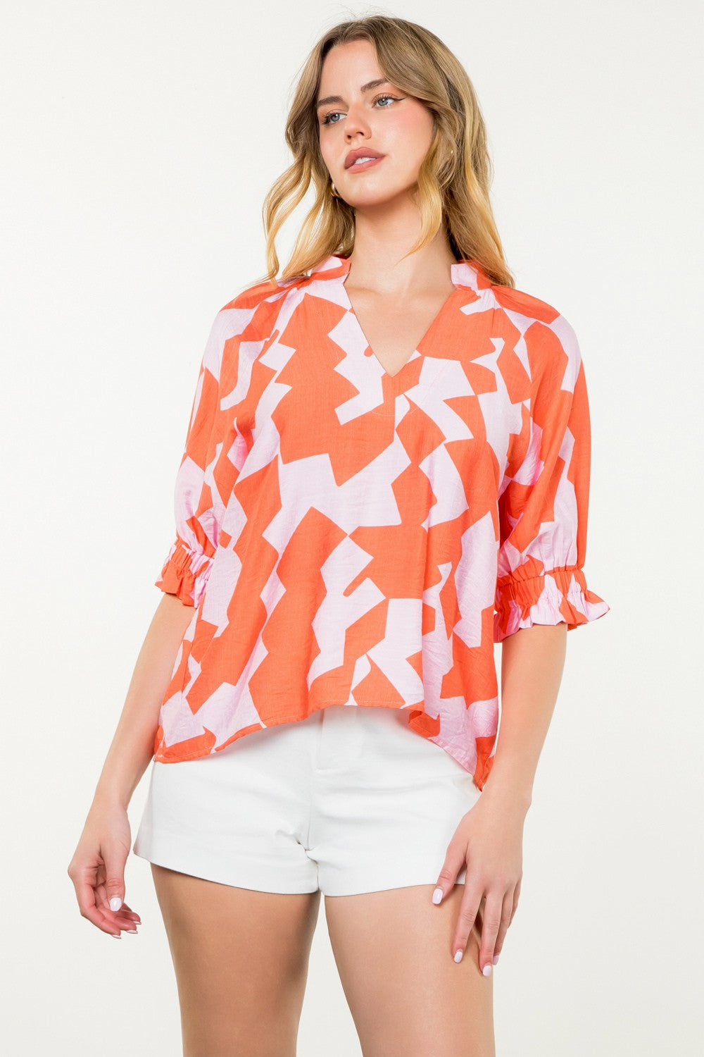 THML Geo Print Top