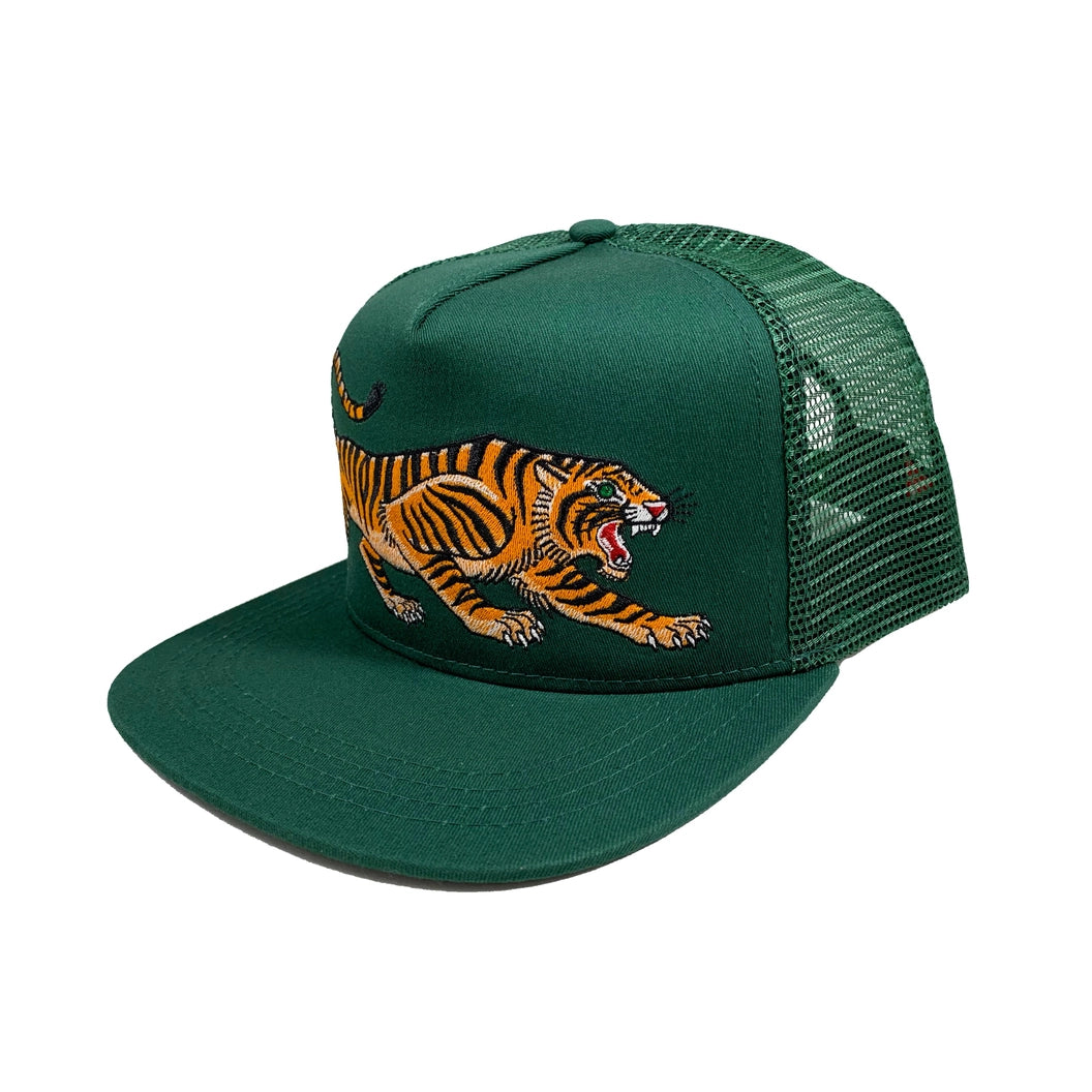 The Embroidered Tiger Cap