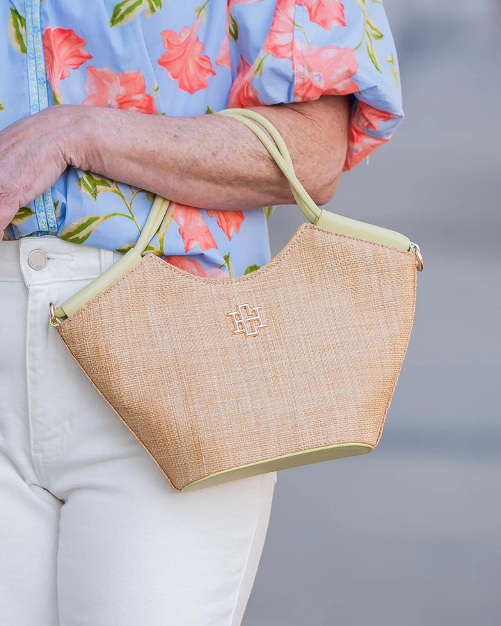 Leland Mini Tote Natural Lime