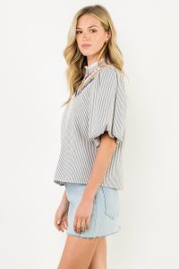 THML Ric Rac Detail Top