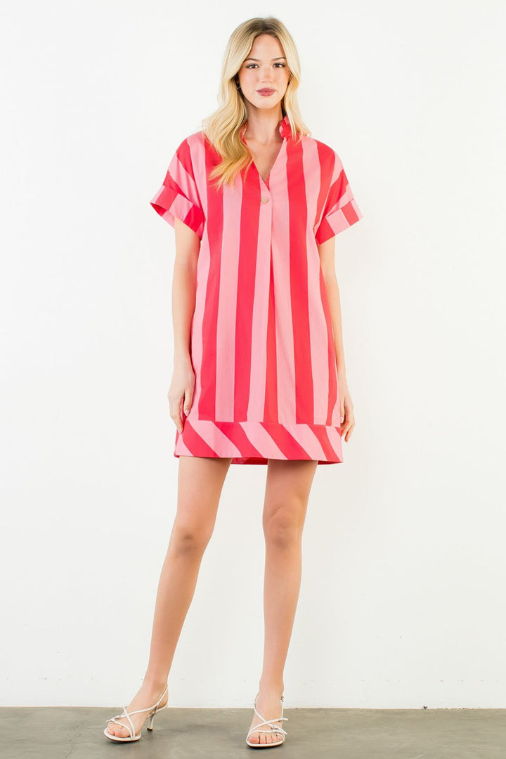 THML Candy Stripe Dress