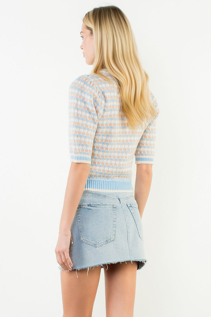 THML Sweet Skies Knit Top