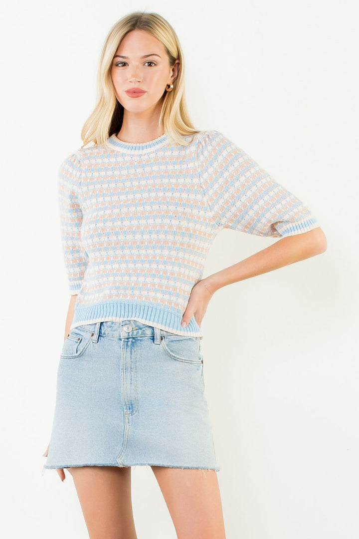 THML Sweet Skies Knit Top