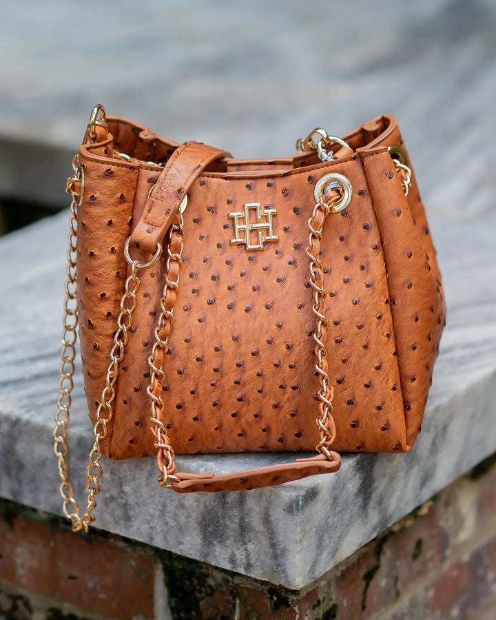 Lainey Mini Tote Saddle EO