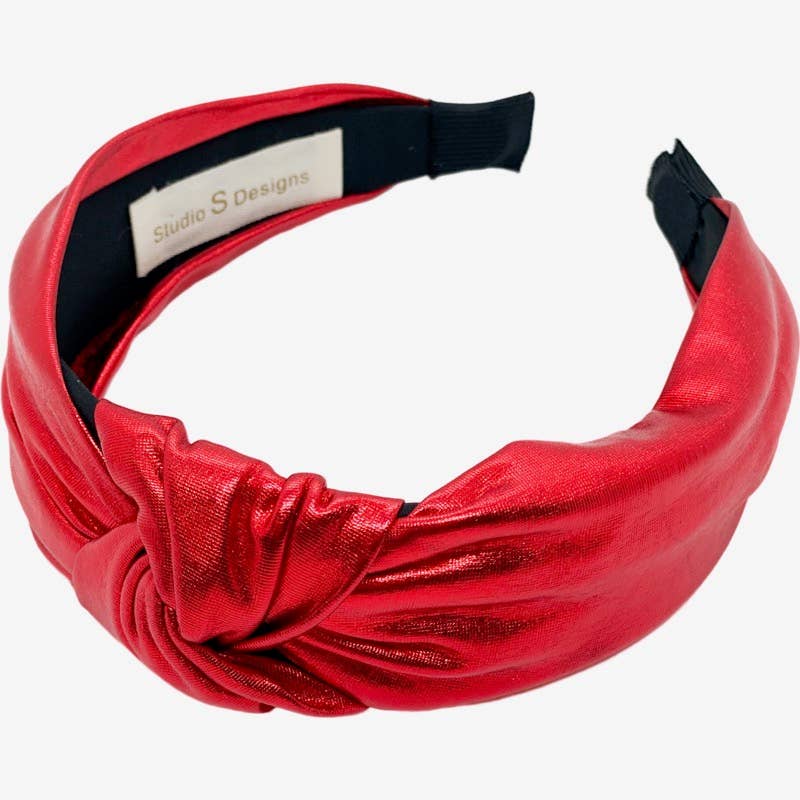 Studio S Designs - Red Metallic Headband