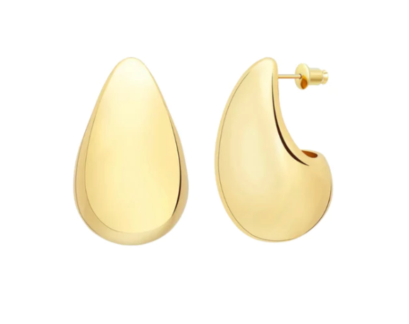 Accessory Concierge - Teardrop Earrings - more colors: Gold